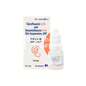 Ciprofloxacin + Dexamethasone